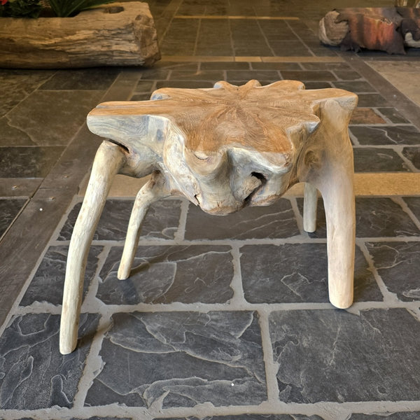  - Hocker aus Wurzelholz - Hocker 5 - Badgestaltung | Afrika Naturstein