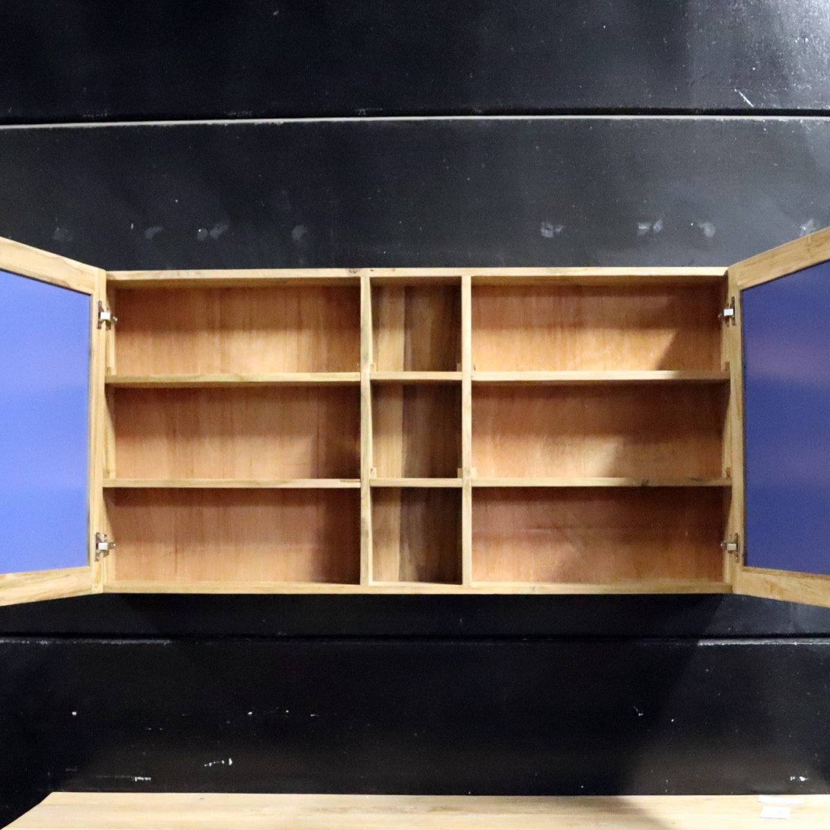 Spiegelschrank Badspiegel aus recyceltem Teakholz, 140-180 cm breit, für moderne Badgestaltung, von MALAYA