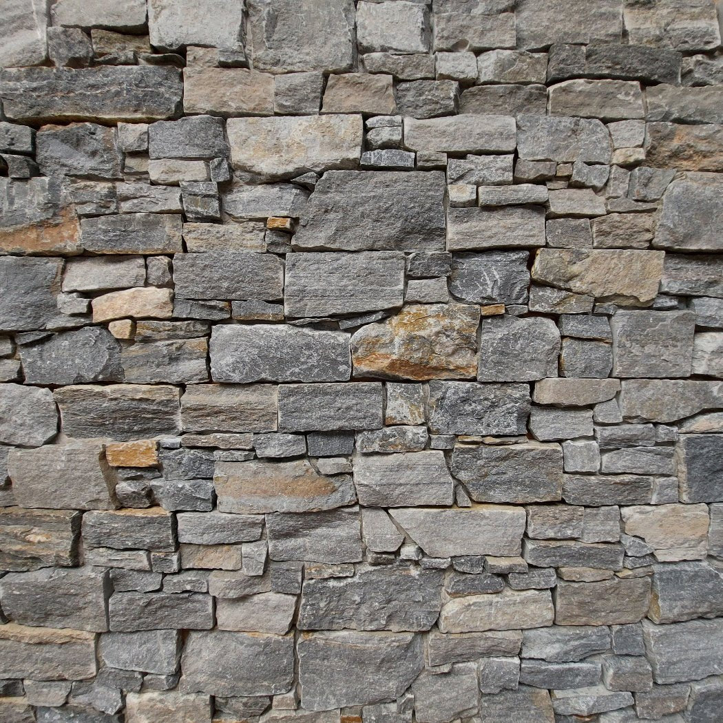 Quarzit-Verblender aus Naturstein von QUARZIT BLUE, Quarzit, strukturierte Oberfläche, ideal für Wandgestaltung