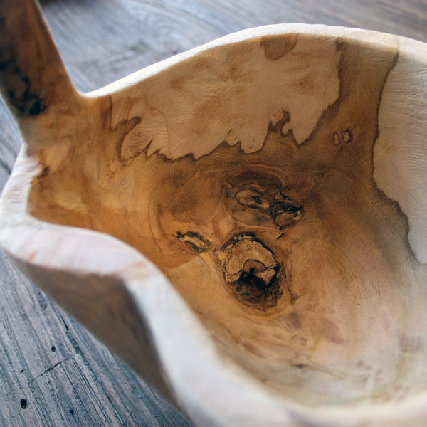  - Kleines Dekokörbchen aus Teakholz - Körbchen 1 - Badgestaltung | Afrika Naturstein