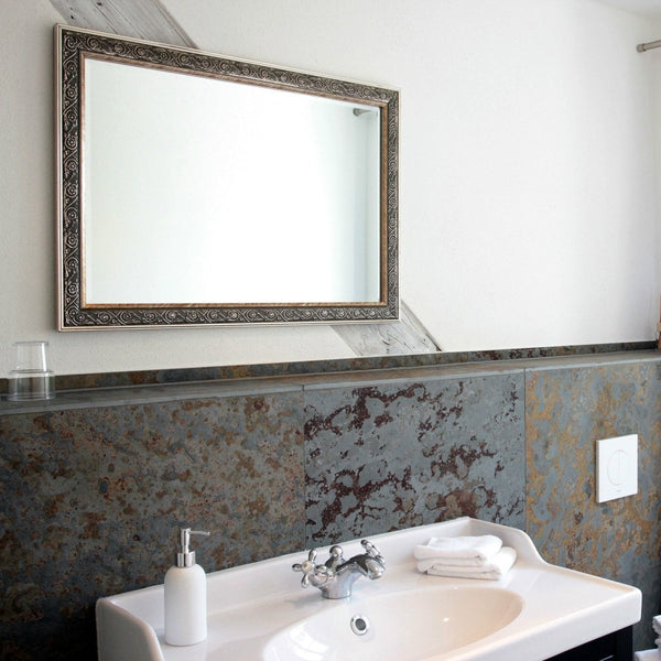 Naturstein Platten für Wand und Boden Schiefer Brasil Multicolor - Muster | Schieferfliesen | BRASIL MULTICOLOR - ca. 20 x 20 cm - Muster | Afrika Naturstein