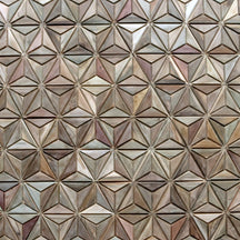 Holzverblender aus Teakholz von DIAMOND, handgefertigter Verblender für natürliche Raumgestaltung, sichtbares Holzdesign