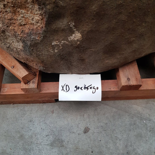  - RHODOS XD Standwaschbecken Flussstein 90 x 65 x 90 cm - Badgestaltung | Afrika Naturstein