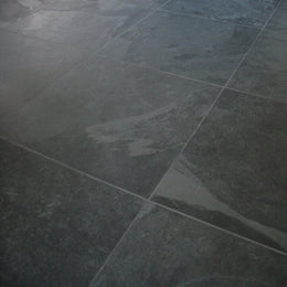 Naturstein Terrassenplatten Gehwegplatten Brasilianischer Mustang Schiefer Black Slate - Muster | Terrassenplatten | Schiefer | MUSTANG BLACK SLATE - ca. 15 - 20 x 15 - 20 - Muster | Afrika Naturstein