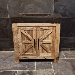  - LOMBOK Kommode - 86 x 45 x 80 cm - Badgestaltung | Afrika Naturstein
