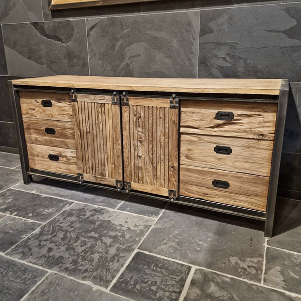  - PALU Unterschrank mit Spiegel, set - Unterschrank - Badgestaltung | Afrika Naturstein