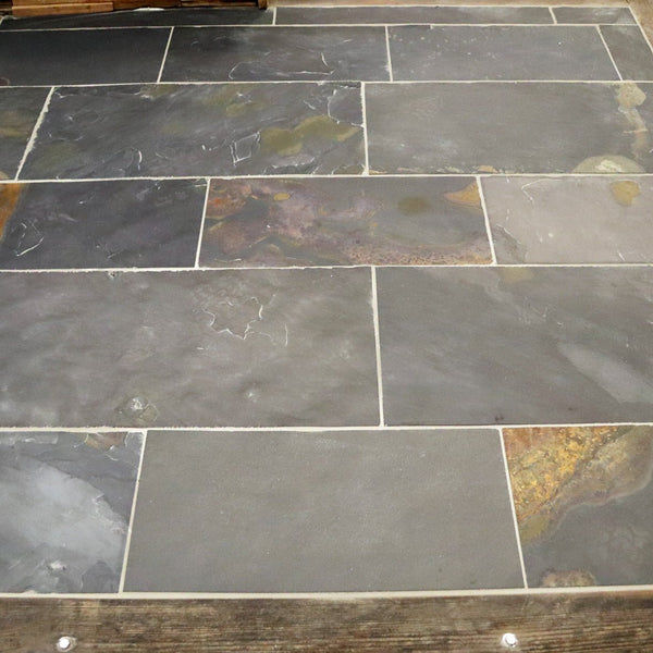  - Schieferfliesen | OYSTER - 30 x 30 x 0.7 cm - Fliesen | Afrika Naturstein