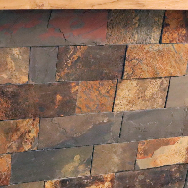  - Naturstein Verblender | Schiefer RICH AUTUMN - 30 x 10 cm - Verblender | Afrika Naturstein