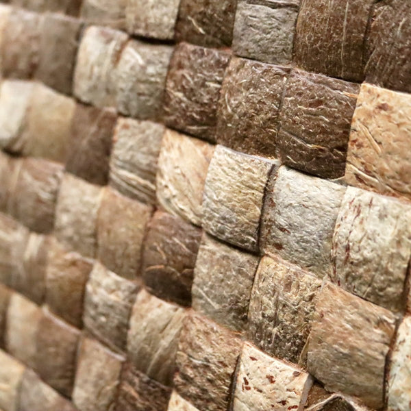  - COCONUT | Wandverblender - 1 Stück 40x40 cm - Verblender | Afrika Naturstein