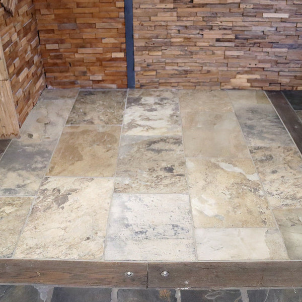  - Schieferfliesen | ANTIQUE WHITE - 40 x 60 x ca. 1.3 cm - Fliesen | Afrika Naturstein