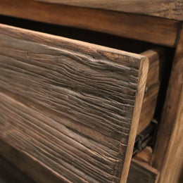  - RIAU Hängeschrank 65 x 48 x 44 cm - Dunkel (gebrannt) - Badgestaltung | Afrika Naturstein