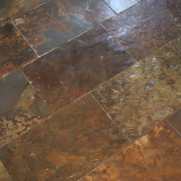  - Muster | Terrassenplatten | RICH AUTUMN - ca. 20 x 20 cm - Muster | Afrika Naturstein