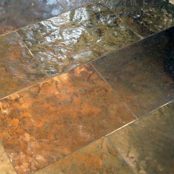  - Muster | Terrassenplatten | RICH AUTUMN - ca. 20 x 20 cm - Muster | Afrika Naturstein