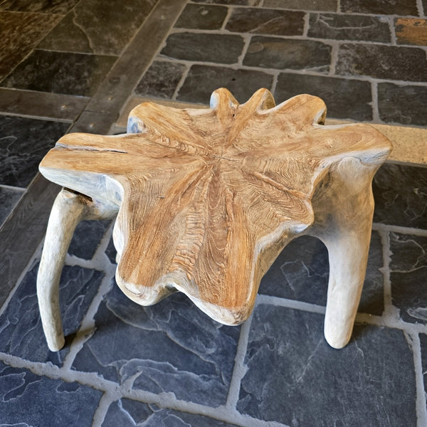  - Hocker aus Wurzelholz - Hocker 5 - Badgestaltung | Afrika Naturstein