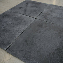 Gehämmerte Kalksteinfliesen von CASTELLO BLUE, naturbelassene Steinfliesen für Boden und Wand, handgearbeitet, naturfarben