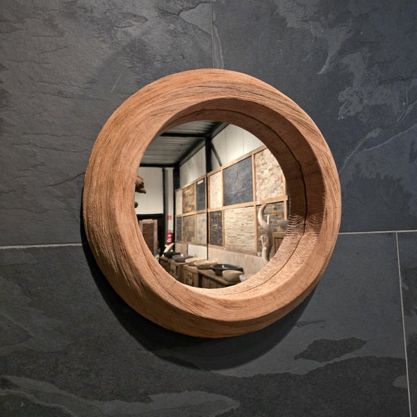  - Wandspiegel Badspiegel S - Roh - Badgestaltung | Afrika Naturstein