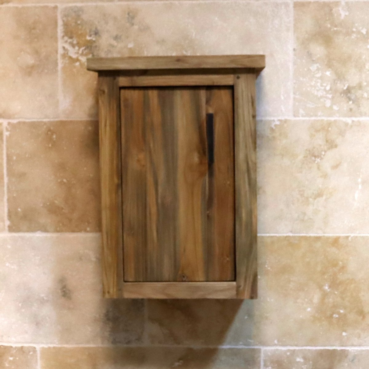 Bad hangkast | Compact | Gerecycled teakhout 41 x 23 x 58 cm | Model 4