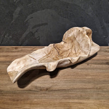 Recyceltes Teakholz Badgestaltung von Schale, natürliche Baddekoration mit nachhaltigem Holzdesign, handgefertigt.