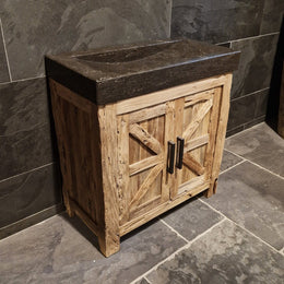  - LOMBOK Kommode - 86 x 45 x 80 cm - Badgestaltung | Afrika Naturstein