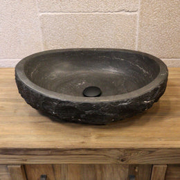 WAVE | Waschbecken | Blaustein roh - WAVE | Waschbecken | Blaustein roh - 50 x 35 x 13 - 15 cm - Badgestaltung | Afrika Naturstein GmbH - WAVE | Waschbecken | Blaustein roh - 50 x 35 x 13 - 15 cm - Badgestaltung | Afrika Naturstein
