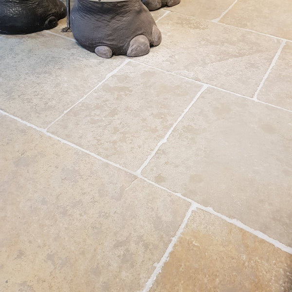  - Kalksteinfliesen | CHATEAU JAUNE - 90 x 60 x 2 cm - Fliesen | Afrika Naturstein