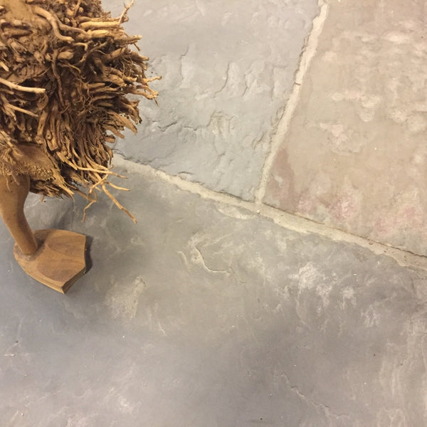  - Muster | Sandsteinfliesen | CHATEAU GRIS | Schlossboden - ca. 20 x 20 cm - Muster | Afrika Naturstein