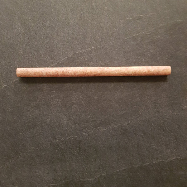  - Naturstein Bordüre Pencil Travertin drei Farbvarianten - Travertin Rot - Bordüren | Afrika Naturstein