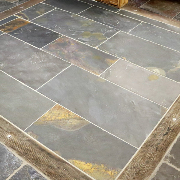  - Schieferfliesen | OYSTER - 30 x 30 x 0.7 cm - Fliesen | Afrika Naturstein