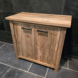  - BANTAM 7 | Teak Kommode - Badgestaltung | Afrika Naturstein