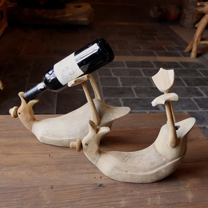  - Deko Ente "Drunking Duck" - Badgestaltung | Afrika Naturstein