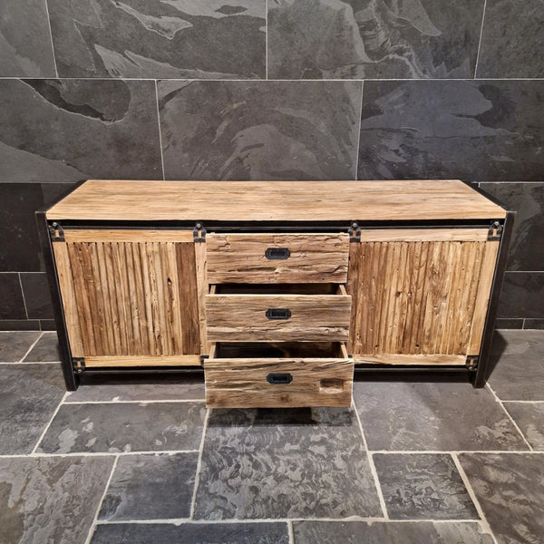  - MOTANA Kommode Unterschrank - 180 x 52 x 80 cm - Badgestaltung | Afrika Naturstein