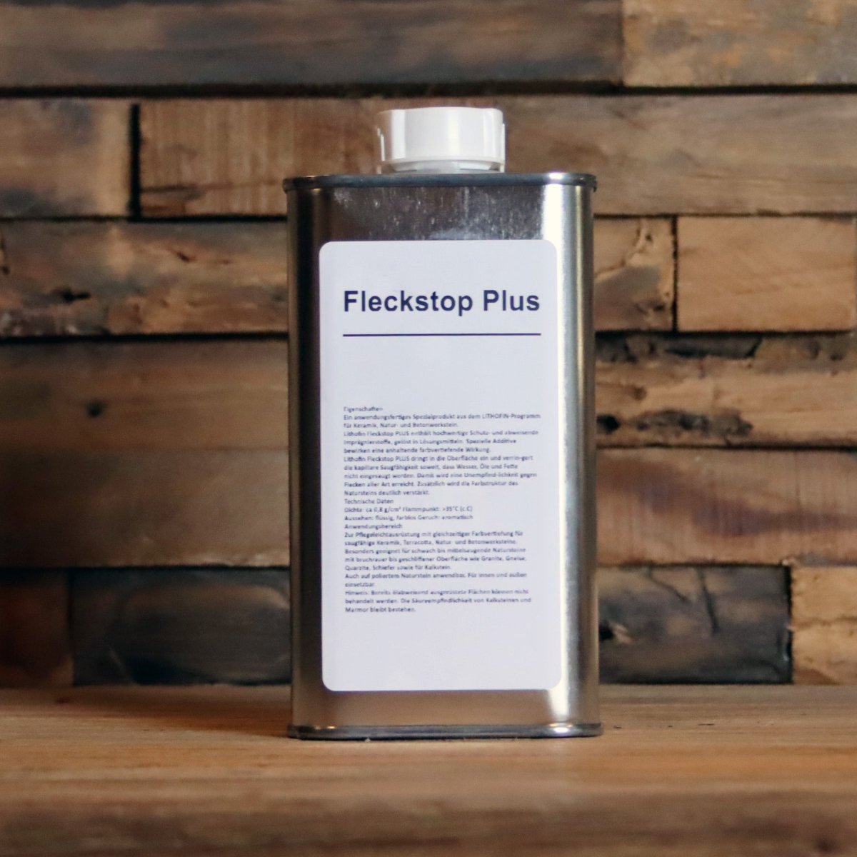 Lithofin FLECKSTOP PLUS Reinigung für dunklen Naturstein, geeignet für Badewannen und Fliesen, Pflege und Zubehör