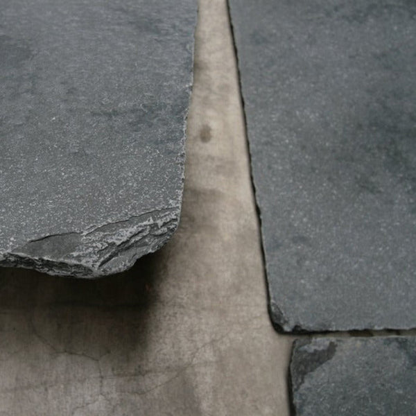 Natursteinfliese Kalkstein Castello Blue - Muster | Kalksteinfliesen | CASTELLO BLUE - ca. 20 x 20 cm - Muster | Afrika Naturstein