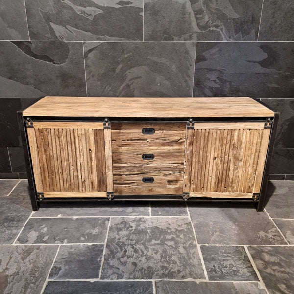  - MOTANA Kommode Unterschrank - 180 x 52 x 80 cm - Badgestaltung | Afrika Naturstein