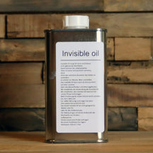 Pflege und Zubehör Quick Invisible Oil für Teakholz, transparente Pflegeöl, flasche auf weißem Hintergrund