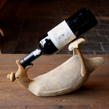 Deko-Ente "Drunking Duck" aus der Badgestaltung der Marke TIERE, detailreiche Bad- und Dekofigur in lebendigen Farben