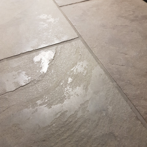  - Muster | Kalksteinfliesen | CHATEAU TAUPE | Gespalten, gebürstet, geschliffen - ca. 20 x 20 cm - Muster | Afrika Naturstein