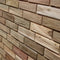  - BRICK | Holzverblender | 21x6 - 1 Stück 21x6 cm - Verblender | Afrika Naturstein