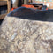 POSEIDON Badewanne freistehend Flussstein 250 x 156 x 75 cm, Whirlpool, XXL
