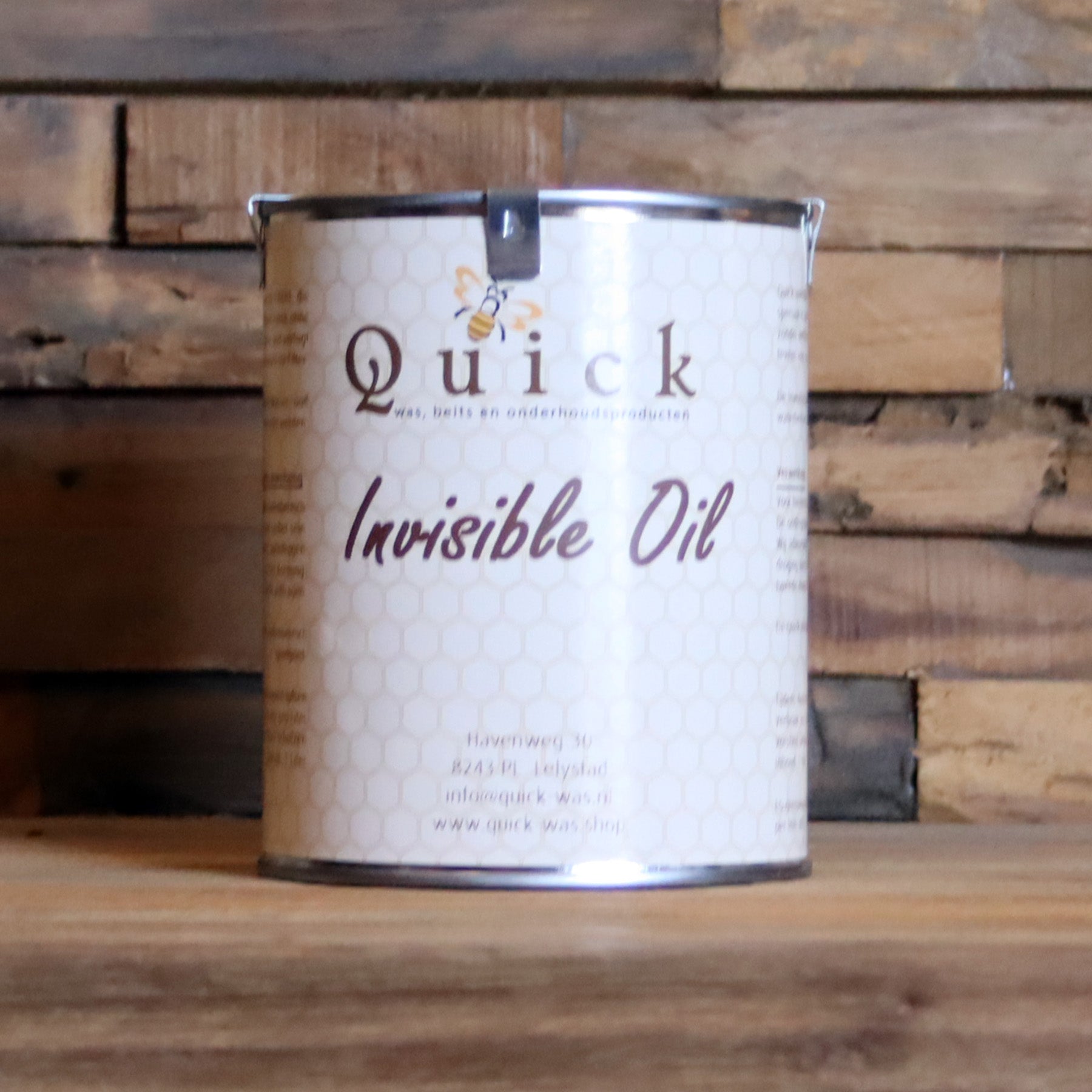 Quick INVISIBLE OIL voor teakhout