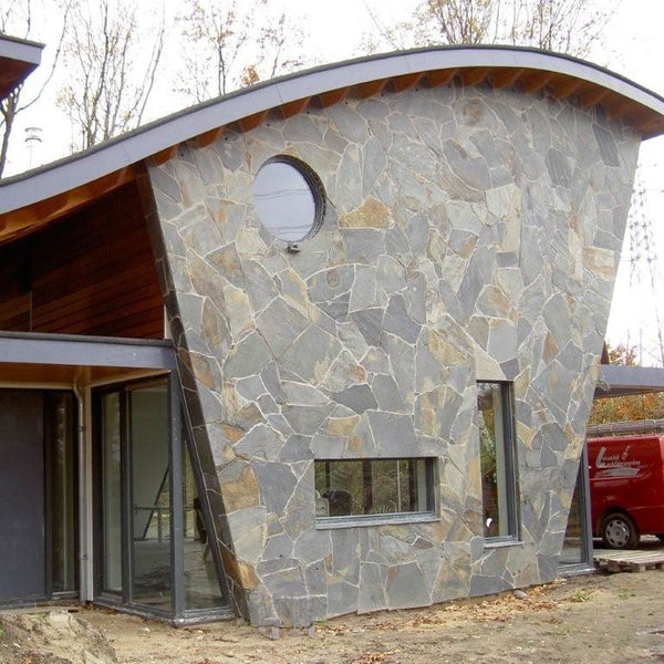 Naturstein Dachschiefer Schiefereindeckung Fassadenplatten Schiefer Rusty