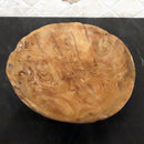 Decoratieve houten schaal ø 40 cm